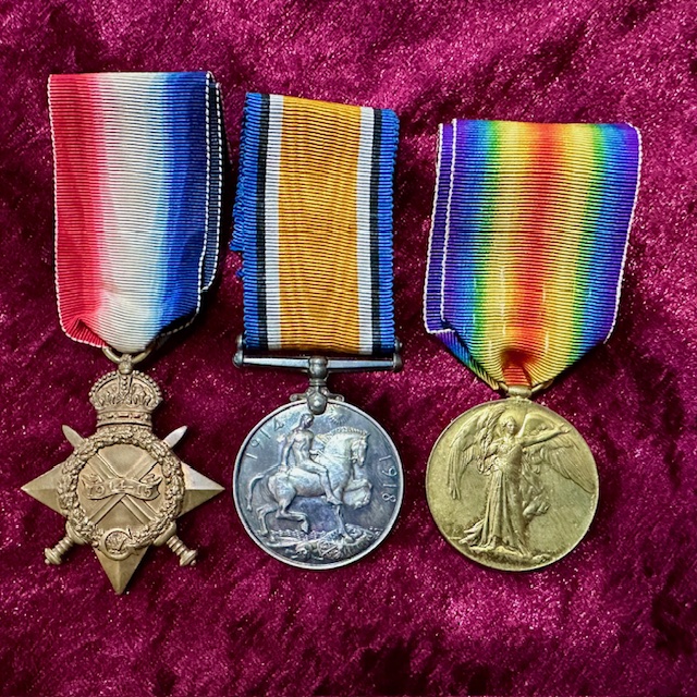 Ref: XXX - WW1 Medal Trio.